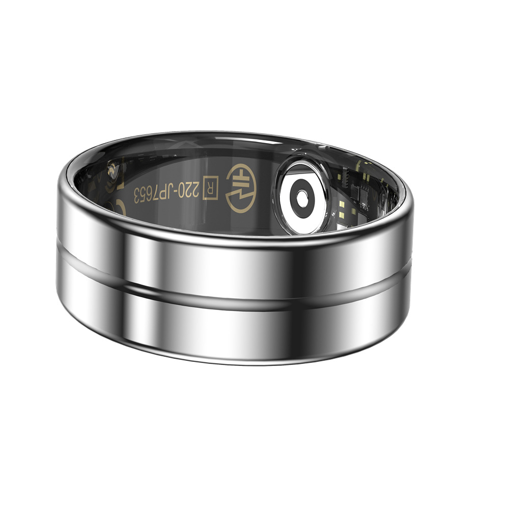 Nuevo anillo inteligente transfronterizo R11 con compartimento de carga frecuencia cardíaca presión arterial oxígeno medidor de ejercicio de sueño paso impermeable para tomar fotos