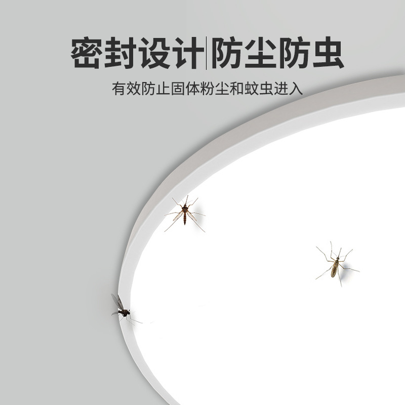 Factory simple entrance hall corridor passage lamp kitchen bathroom balcony lamp round bedroom lamp LED ceiling light wholesale three-proof