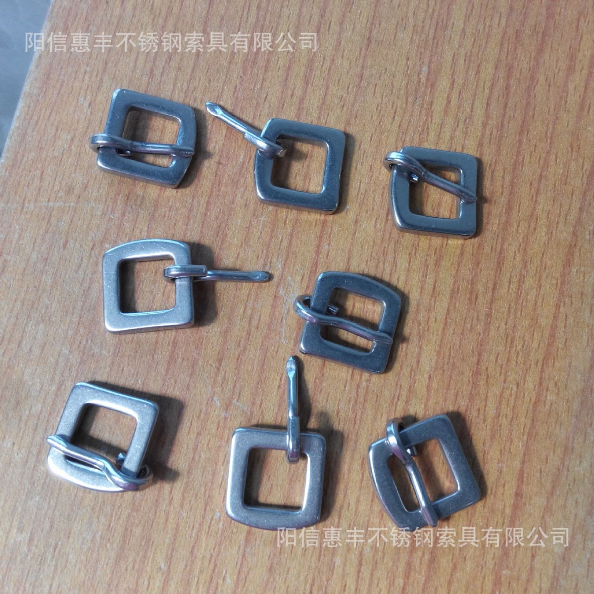 不锈钢板式皮带扣日字扣腰带扣穿带扣调节锁扣厂家供应