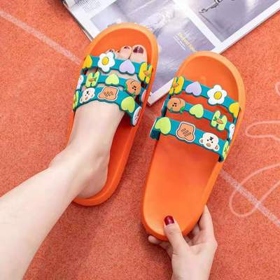 拖鞋女夏卡通水果 可爱少女心居家外穿INS时尚软底可下水凉拖鞋|ms