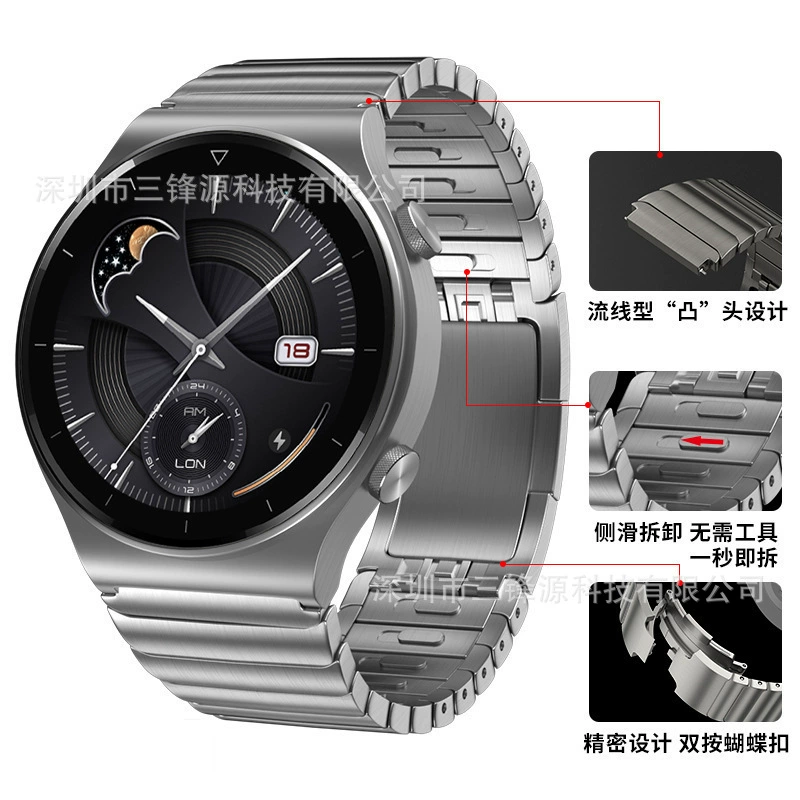 Huawei, samsung, watch strap stainless steel