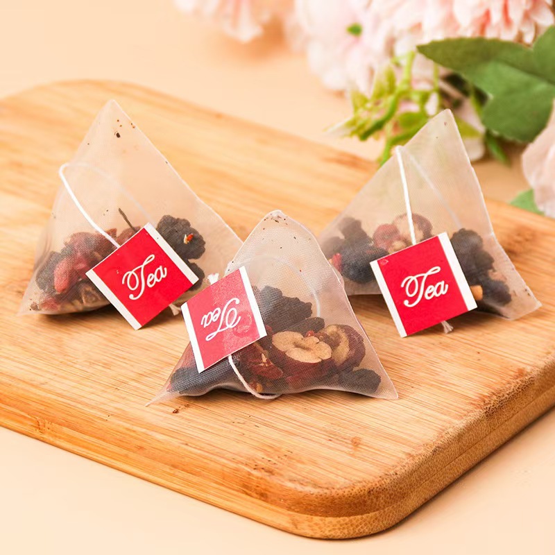 Ginseng Six Treasure Tea Ren Shen Liu Bao Cha 30 Pyramid Tea Bags 150g Daily Herbal Blend key features