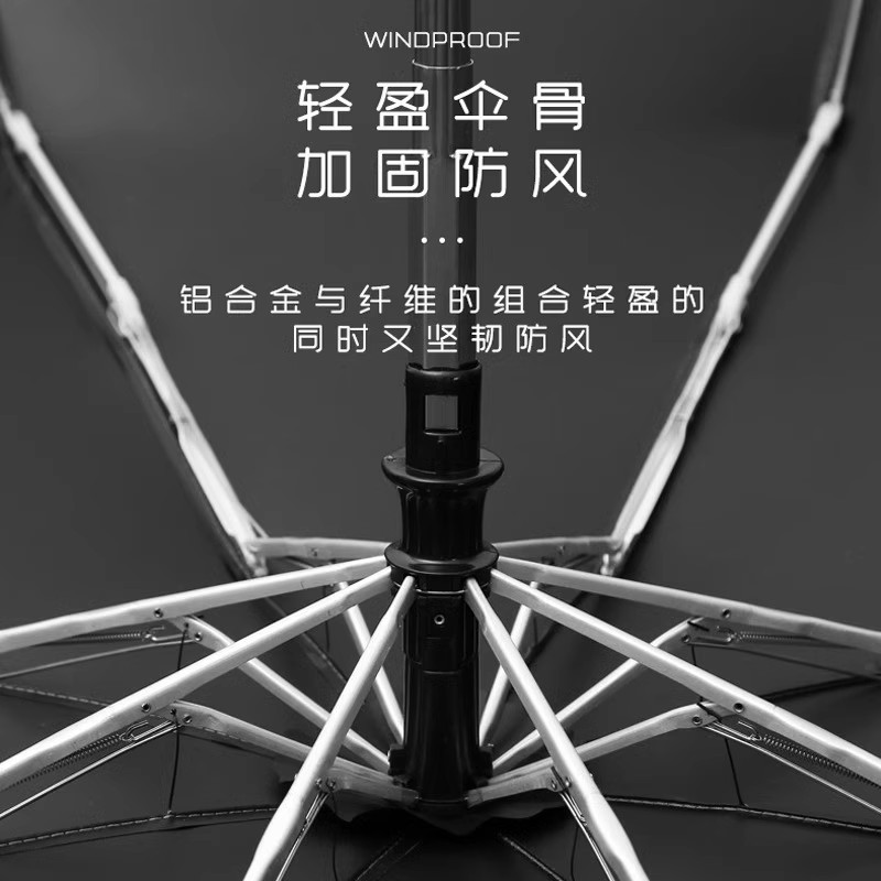 雨傘定製logo廣告傘黑膠摺疊來圖案訂做可印字商務禮品傘開業宣傳