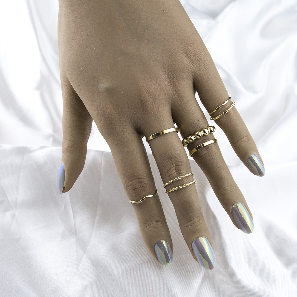 5g Weight Artificial Gemstones Inlay Material Rings Classification 1 Set Quantity Daily Occasion Alloy Material Geometric Pattern Women's Gender Inlay Design Simple Style Style Simple Style Geometric Alloy Inlay Artificial Gemstones Women's Rings 15