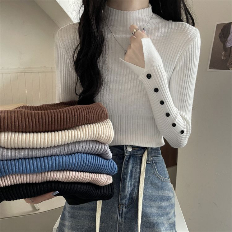 Autumn knitted sweater