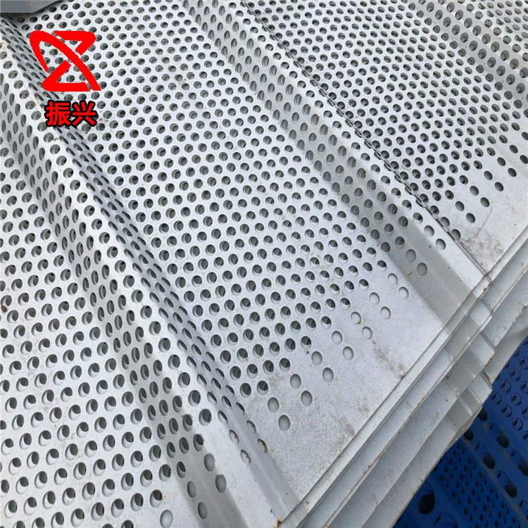 防风抑尘网金属风墙煤场钢性防风抑尘网沙场等露天场所喷塑抑尘网