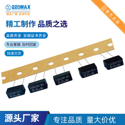 MTC T250mA300V 8*4*5mm小体积小方形保险丝 MTC0250A 瑞迈REOMAX