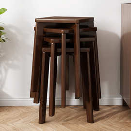 实木凳子餐椅家用板凳网红椅子凳子书桌用餐桌凳子北欧餐凳