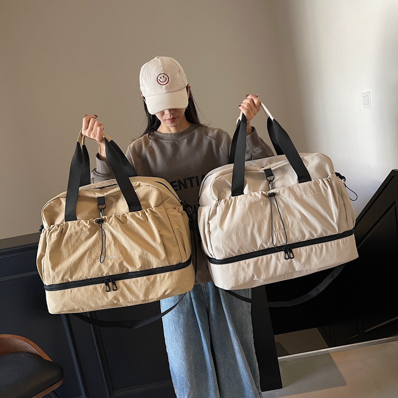 Sports bag wet and dry separation for men and women