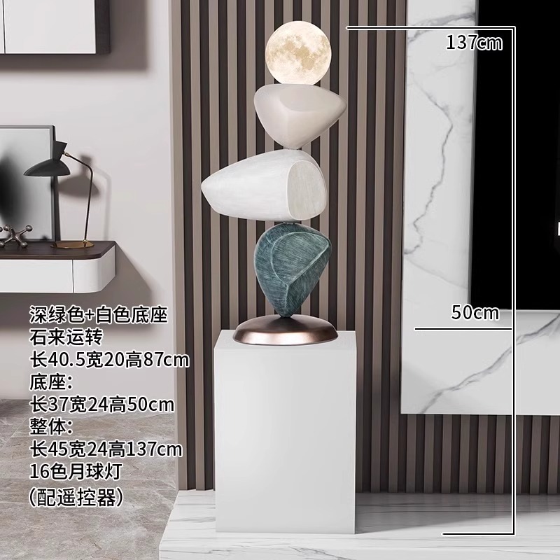 Decoración de piso para el hogar decoración de entrada faro para operar gabinete de televisión regalos de alquiler de viento de Maillard