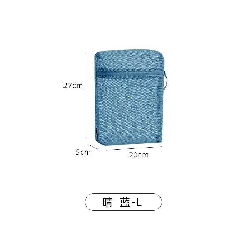 2024 nueva bolsa de cosméticos de nailon para mujer bolsa de lavado de viaje de malla portátil bolsa de almacenamiento bolsa de cosméticos bolsa de almacenamiento