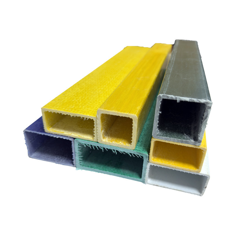 Fiberglass Square Tube, Round Tube, Profiled Material for House Construction, Load-Bearing Tubes, Joists, Frp Angle Channel Steel, Fiberglass I-Beam