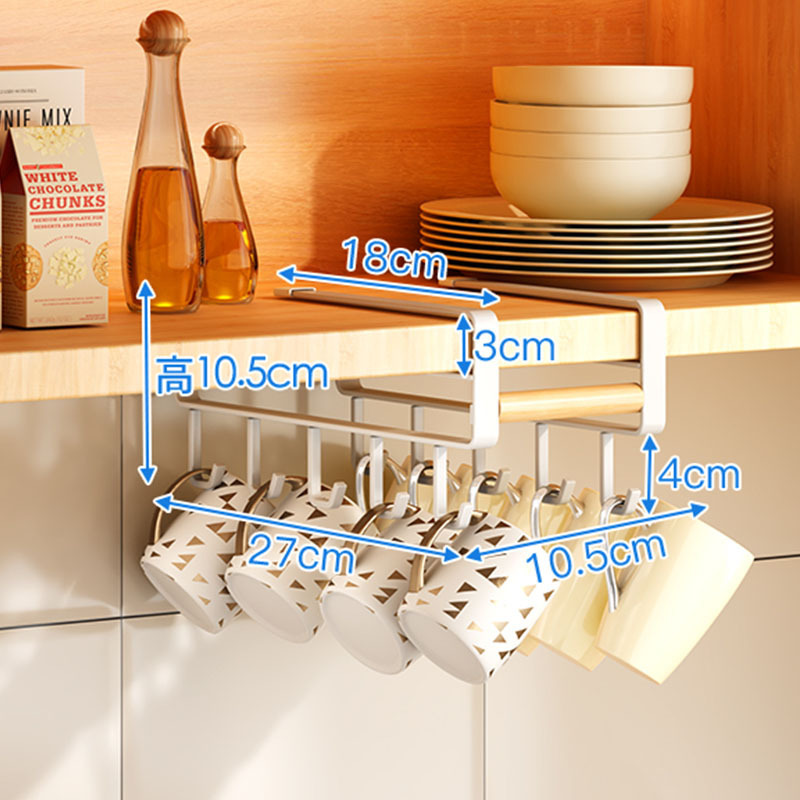 Amazon tazas almacenamiento sin agujeros colgando tazas de drenaje tazas marcadores tazas de vino rack de almacenamiento rack