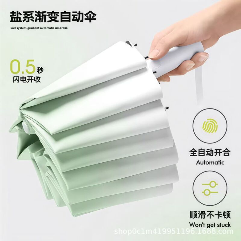 雨伞大号全自动折叠24骨防晒抗风晴雨两用女批发遮阳伞加大加宽|undefined