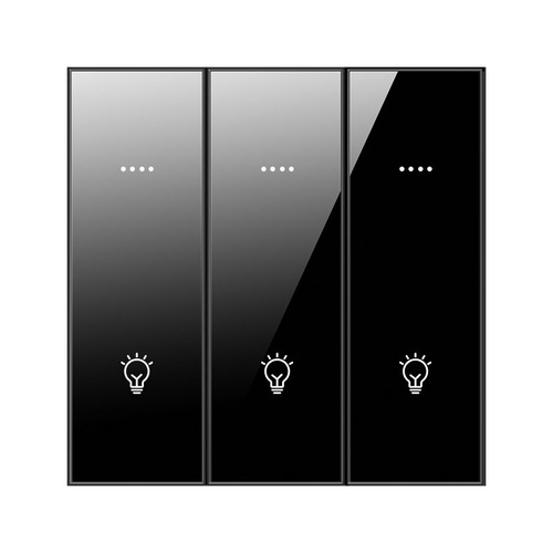 6-key Mijia Smart Switch, Lingdong APP remote control, tempered glass, single zero and fire, Bluetooth mesh, call incoming remote control