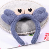 Headband, plush hair accessory, big eyes, wholesale, Korean style