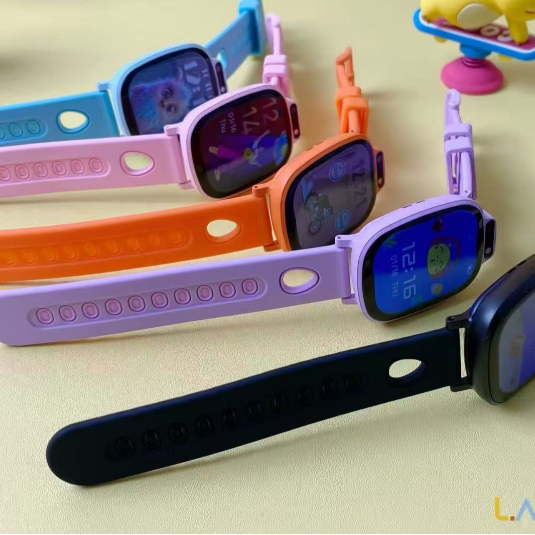 H10 children's gaming watch with 15 educational games, barrel-shaped design, 1.9-inch HD screen, built-in camera for taking photos
