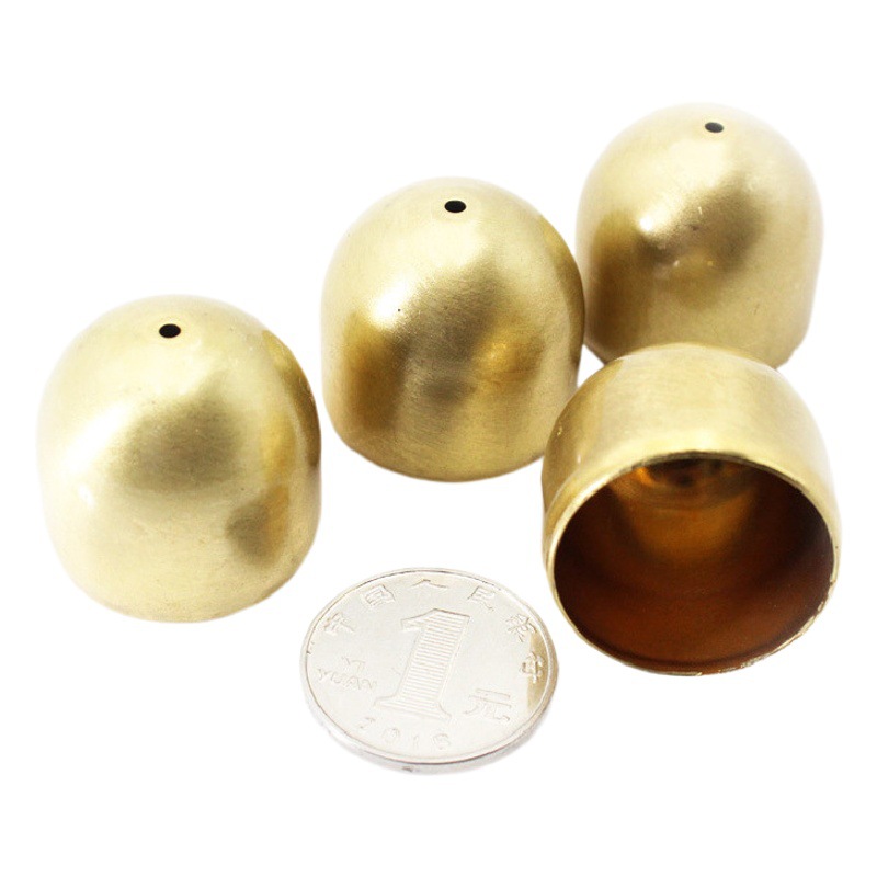 copper bell wind bell accessories brass bell with bell hammer will ring metal small bell wind bell diy material christmas bell