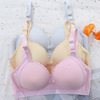 Supporting cotton wireless bra for breastfeeding, underwear for pregnant, wholesale, front lock