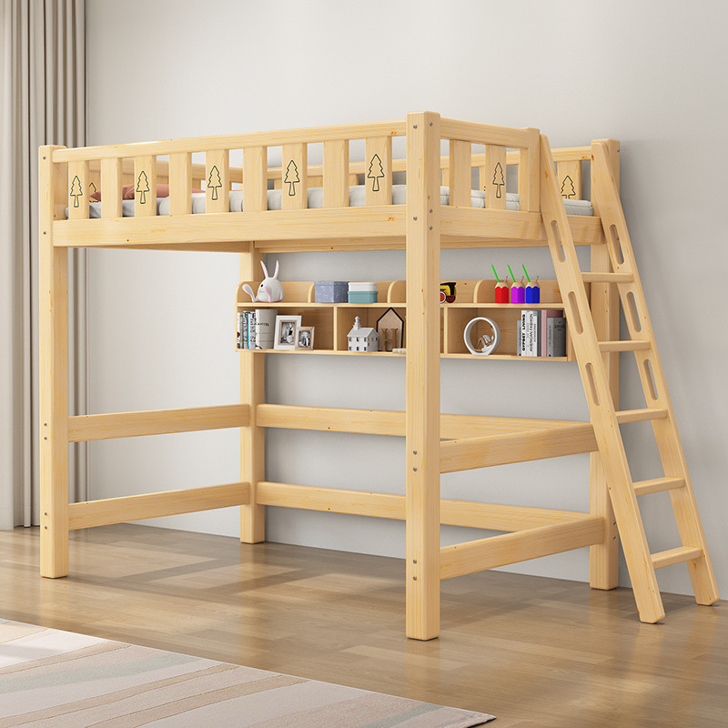 大人用全無垢材ロフトベッド、子供用二段ベッド、大人用ハイ＆ローベッド、テーブル、大人用二段ベッド、二段ベッド|undefined