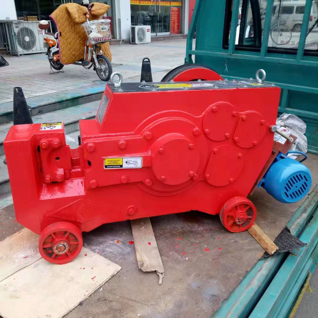 鑫隆废料切割机 10公分料头切断机 25螺纹钢筋切断机