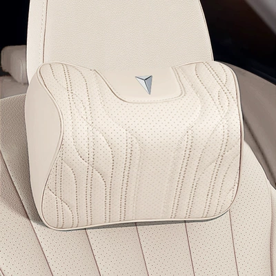 G318 Cushion Car Neck Pillow, Waist support - off-white-neck-pillow