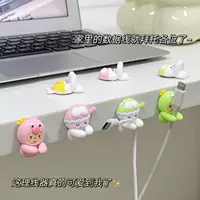 Настольный кабель для передачи данных фиксатор намотки наушников логик мультфильм отделка зарядных проводов милый коллектор не грязный