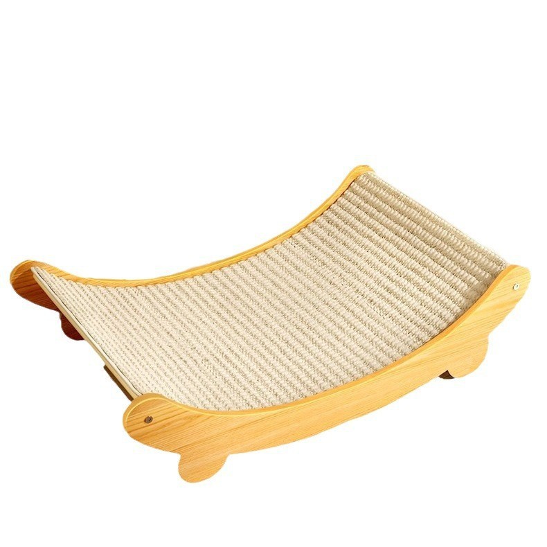 Placa de agarre para gatos de sisal, resistente al desgaste y sin caspa, placa de garra de gato grande, nido de gato integrado, protección de sofá anti-agarre para gatos, almohadilla resistente al agarre