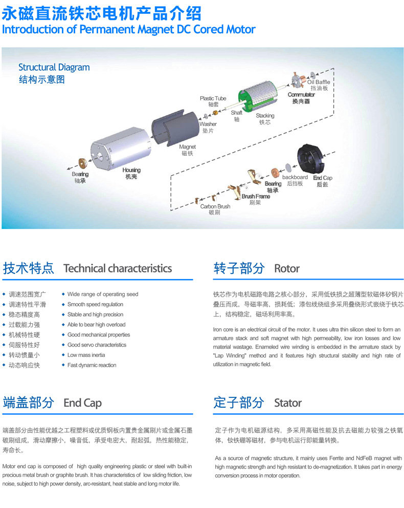 1.微型直流铁芯电机介绍_1