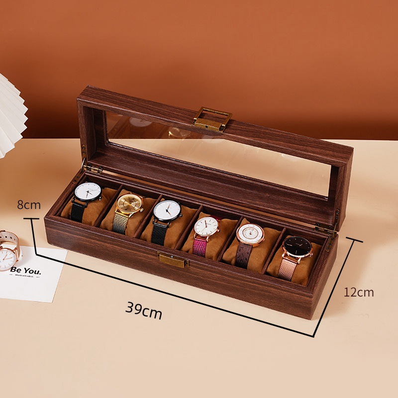 우드그레인 가죽 6비트