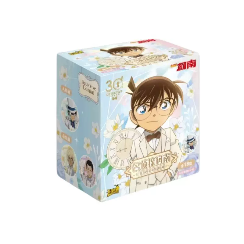 【Подлинный】Новая серия значков к 30-летию Detective Conan Bar Chi слепая коробка Монстр Кидд анимация