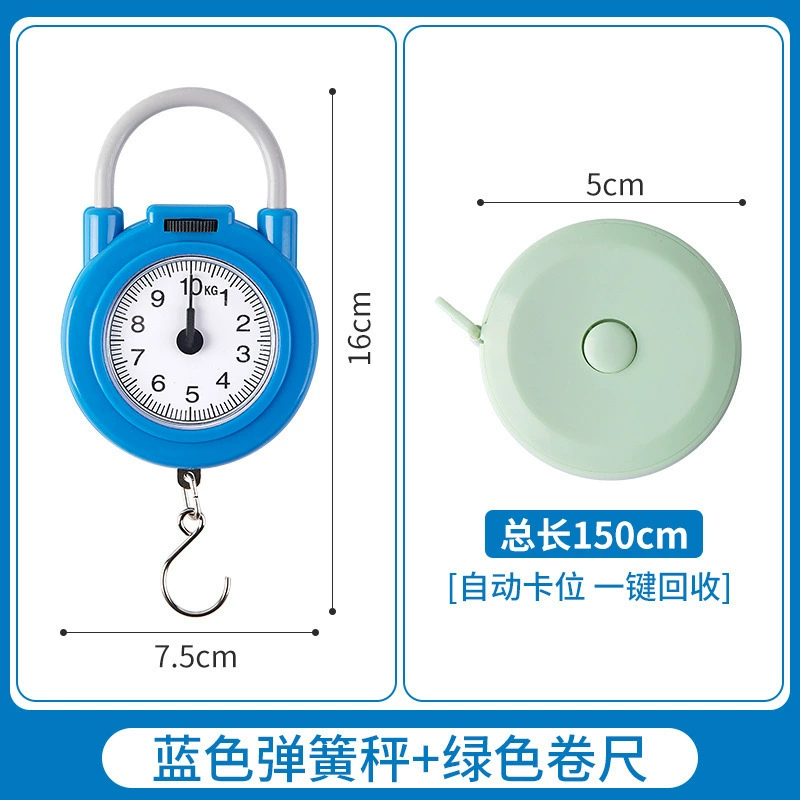 Factory direct sales small high-precision portable household portable electronic scale small hook scale spring scale