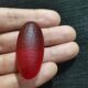 Level I Xinjiang Korla Desert Meteorite Blood Meteorite wine red Energy Stone Niche Meteorite Original Stone Pendant