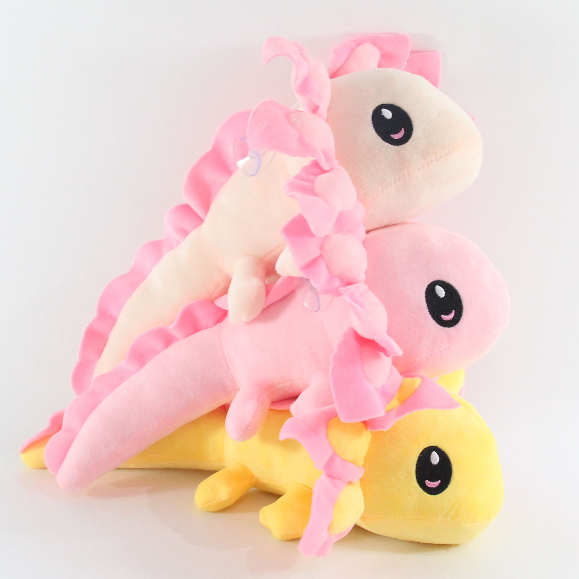 Cute Cartoon Multi-color Axolotl Plush Doll Children Toy display picture 5