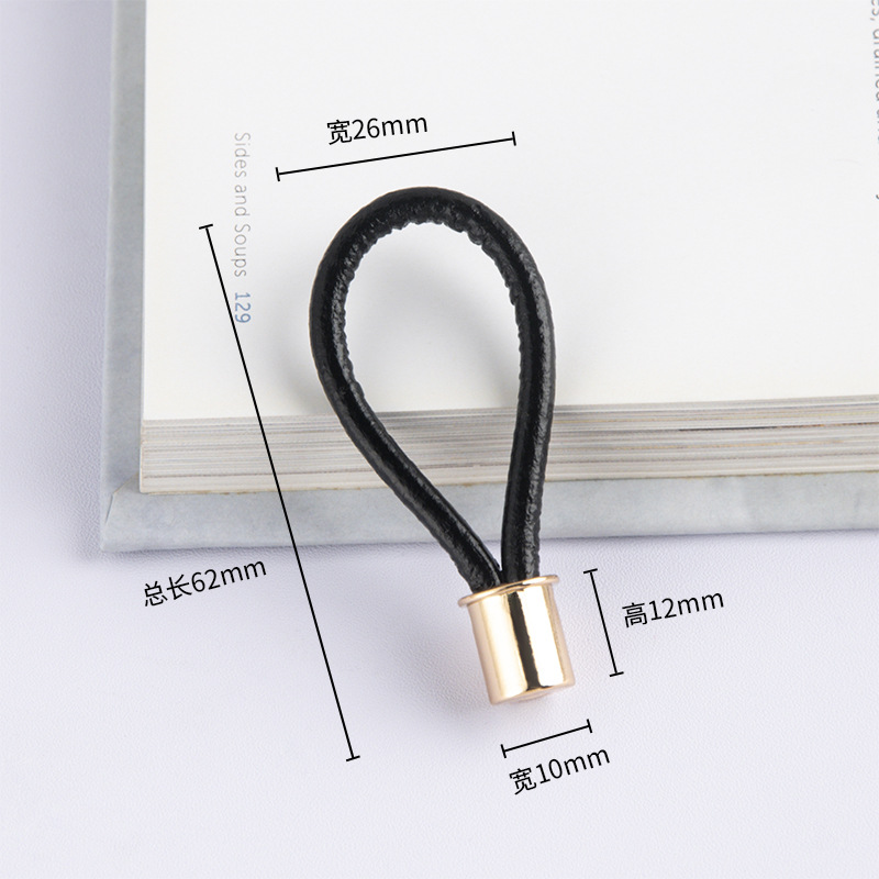 Lujo ligero simple europeo cuerda de cuero manija armario puerta zapato gabinete cajón cuerda trenzada de oro manija oculta moda manija minimalista image 17