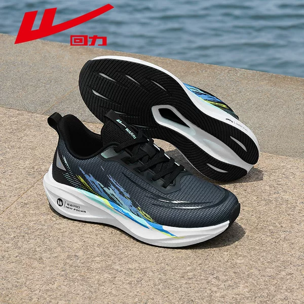 Pull-Back Men's Sports Shoes 2026 New Autumn Breathable Student Casual Shoes Lightweight Soft-Soled Shock-Absorbing Running Shoes