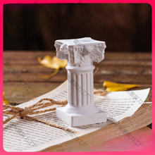 北欧式罗马柱烛台小天使拍照道具背景家居客厅桌面装饰品摆件