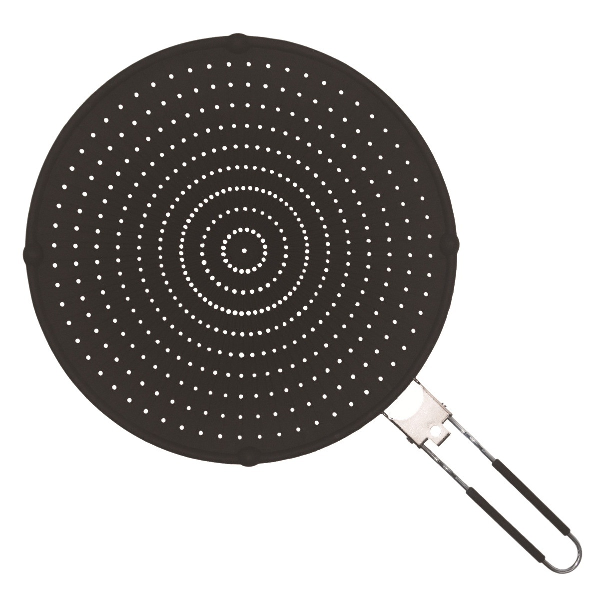 Amazon para grasa de silicona plegable malla de silicona cubierta de olla 12,5 pulgadas de acero inoxidable salpicaduras de aceite