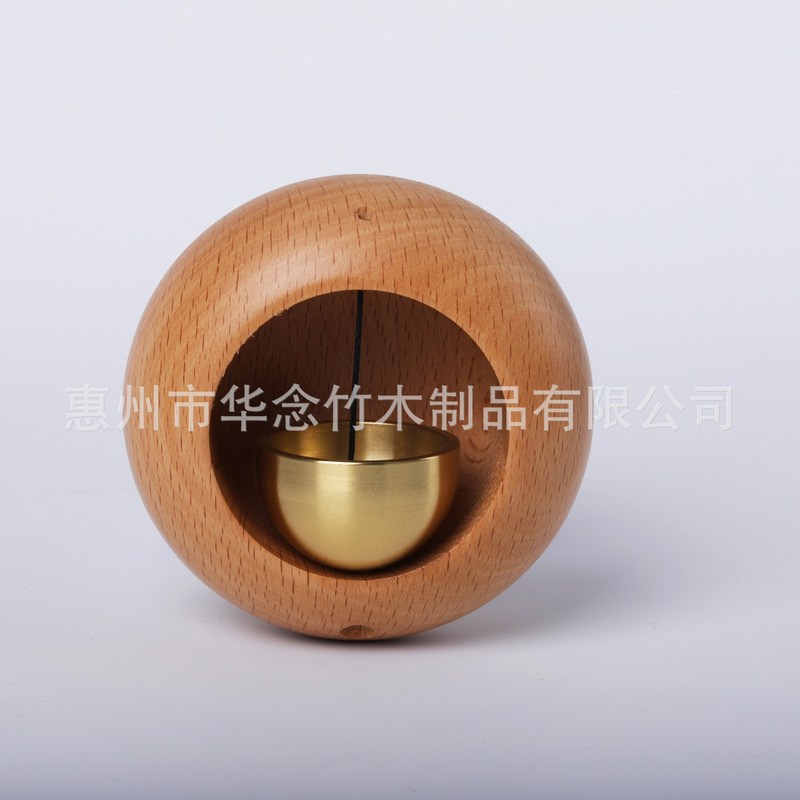 吸気ドア風鈴木製玄関ドアドーパミンドアベルドアリマインダーベルコッパベルペンダント|undefined