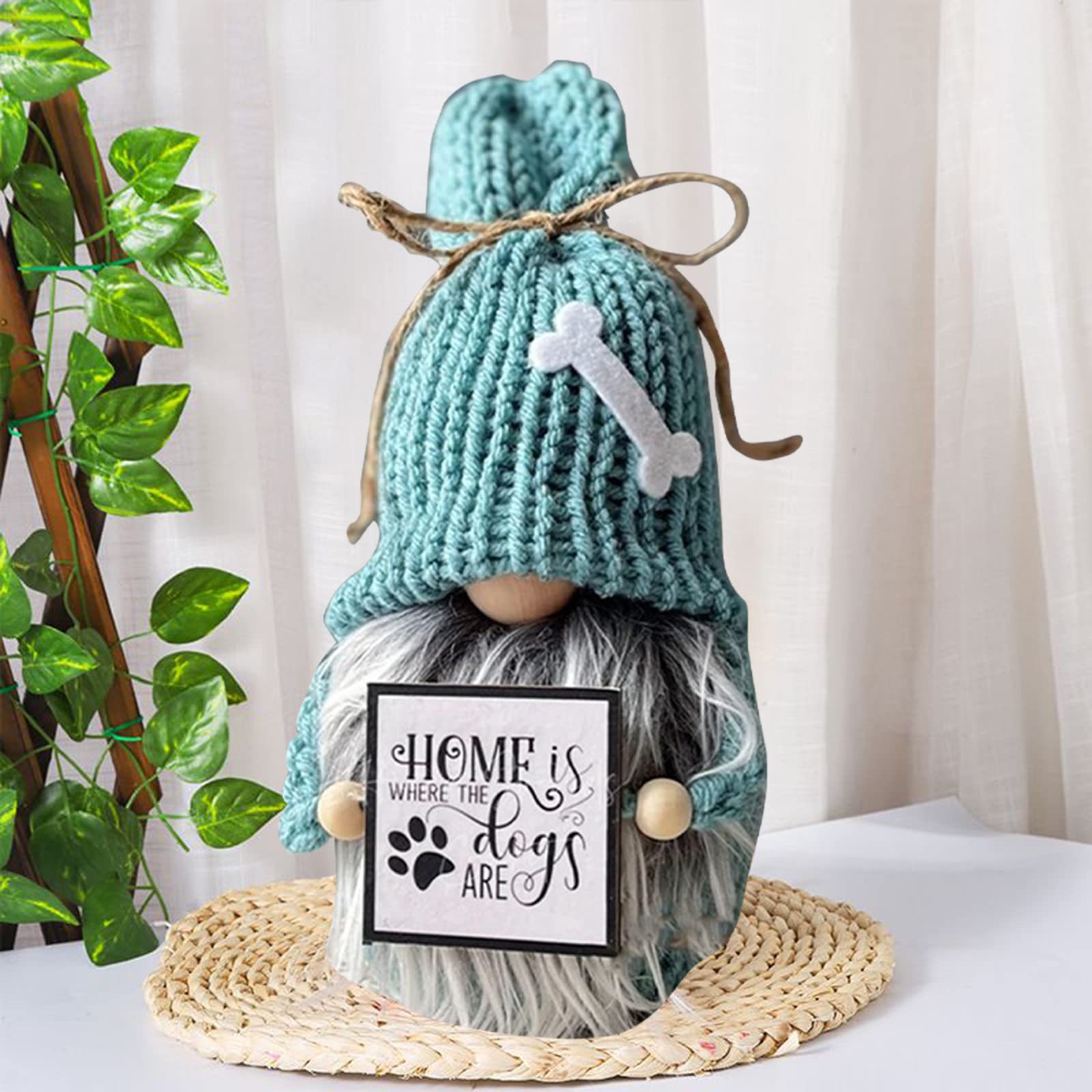 Transfronterizo popular Océano muñeca sin rostro hueso cabeza de pez muñeca sin rostro de punto sentado decoración decoraciones Rudolf