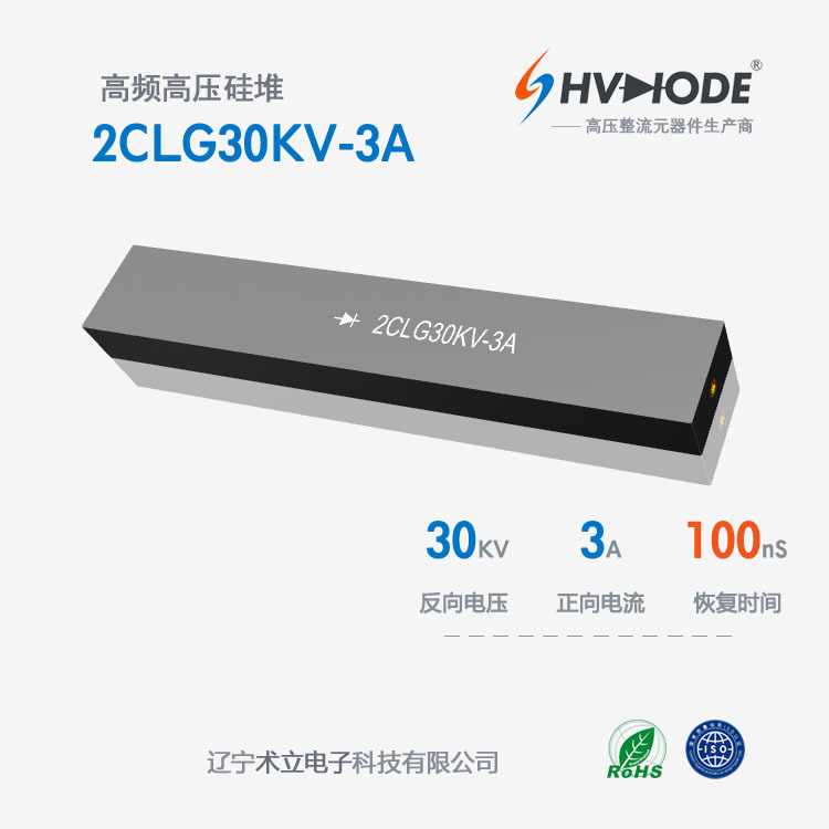 术立 高频高压硅堆2CLG30KV-3A高压开关电源100nS 30KV 3A系列