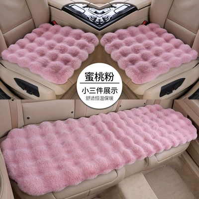 Seat cushion, seat cover – Winter car cushion winter car - red-bean-paste-main-driver-single-seat