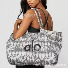 跨境瑜伽包Yoga单肩包帆布包外贸托特包大容量购物袋运动健身包批