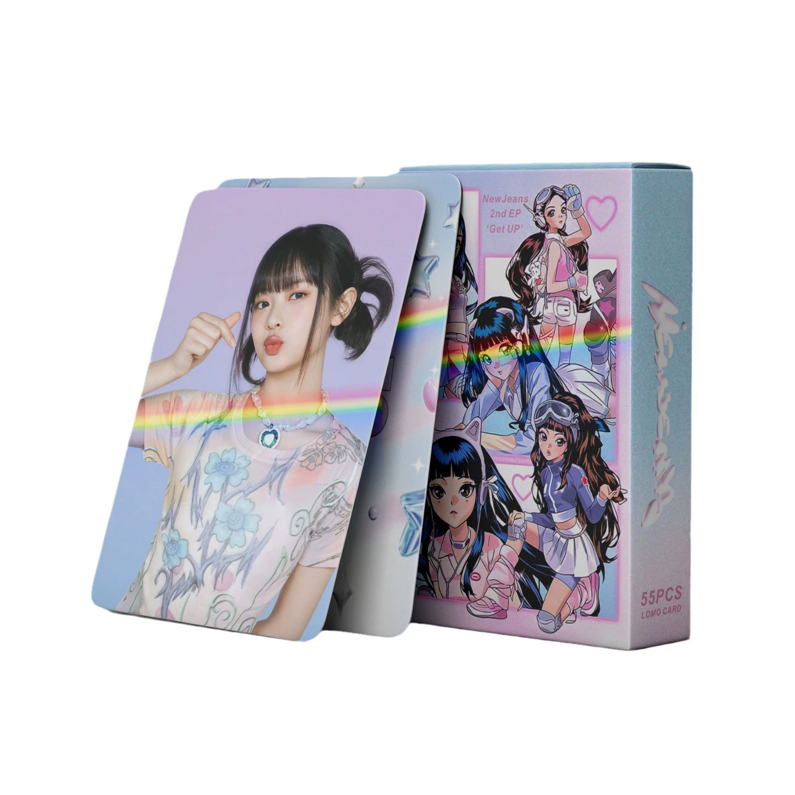Комплексный сборник NEWJEANS: группа девочек Kim Min Chi HANNI Lee Hye-in KPOP, коллекция, peripheral, кнопочная карточка
