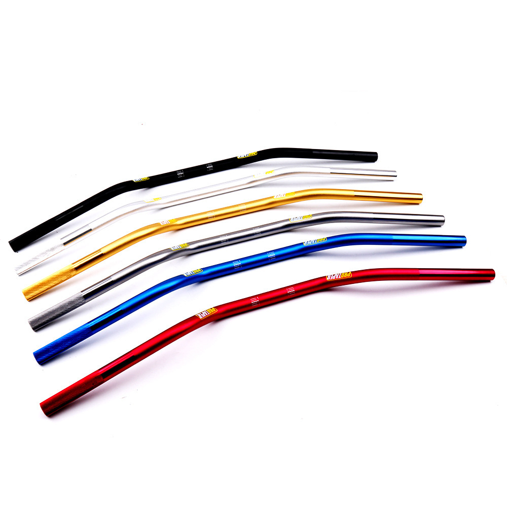 Manija de dirección de la motocicleta CNC manillar off-road motocicleta mango modificado 22mm no reductor manillar portper