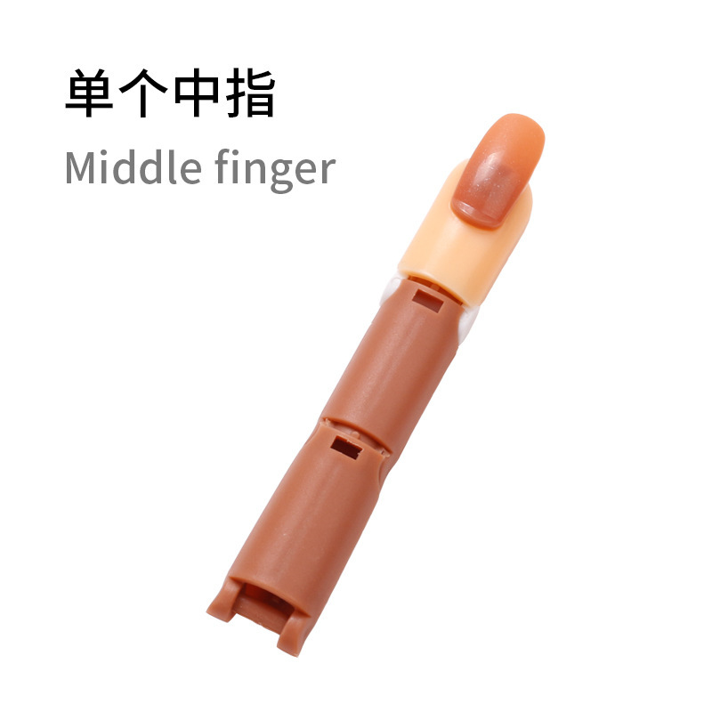 Nail joint finger manipulator nail set beginner practice mobile hand model prosthetic hand factory wholesale