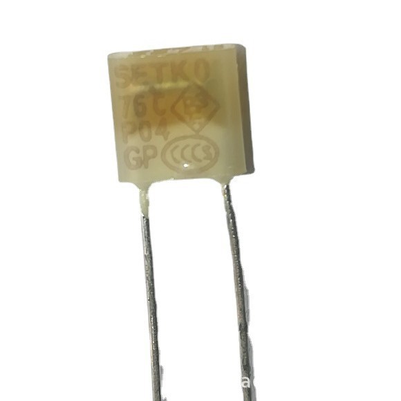 K0 76度2A方形 温度保险丝  热熔断器 热保护器