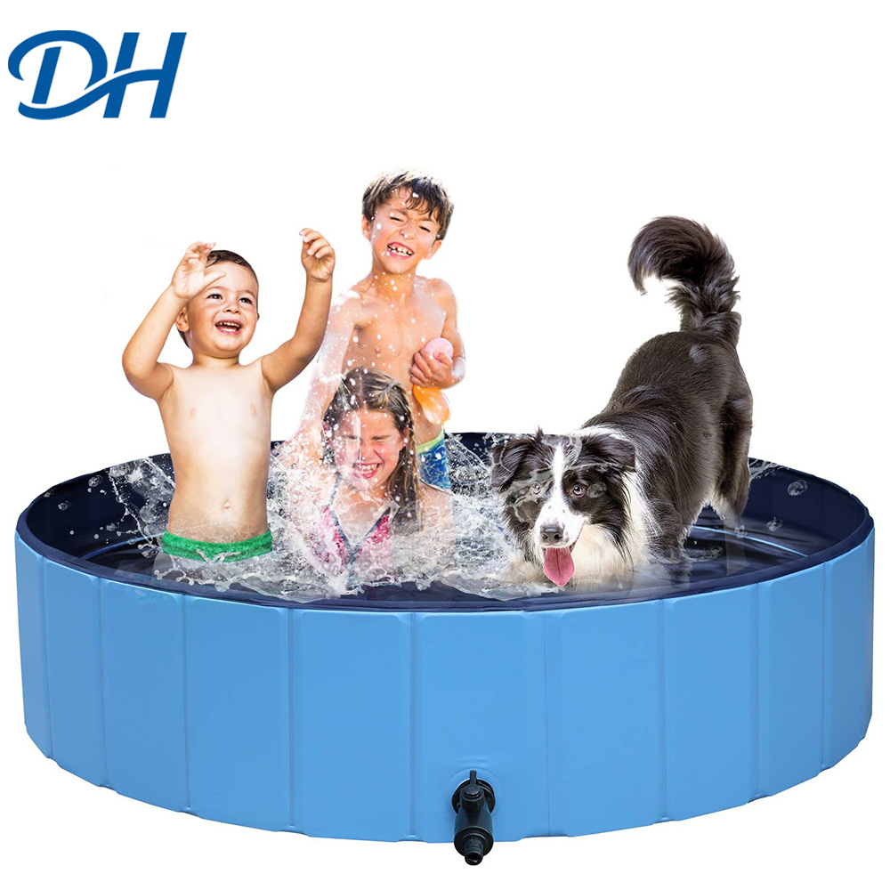 The Manufacturer Has Ready Stock of Pvc Pet Swimming Pools, Pvc Mesh Thickened Play Pools, Large Dog Bathing Pools