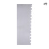 25 types of stainless steel cream scraper cake pattern modeling polygonal sawtooth scrape plate DIY baking tool