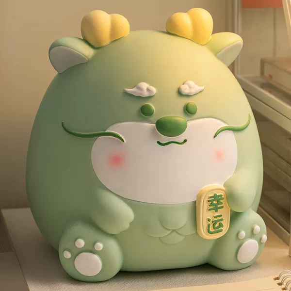 【Lucky Dragon Rhyme】Small piggy bank